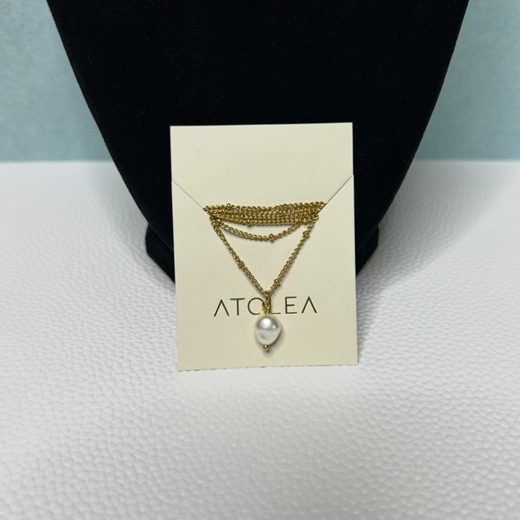 ATOLEA BAROQUE PEARL PENDANT - Picture 1 of 2